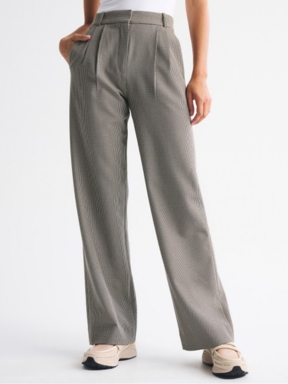 Abercrombie & Fitch Plaid Trousers 26